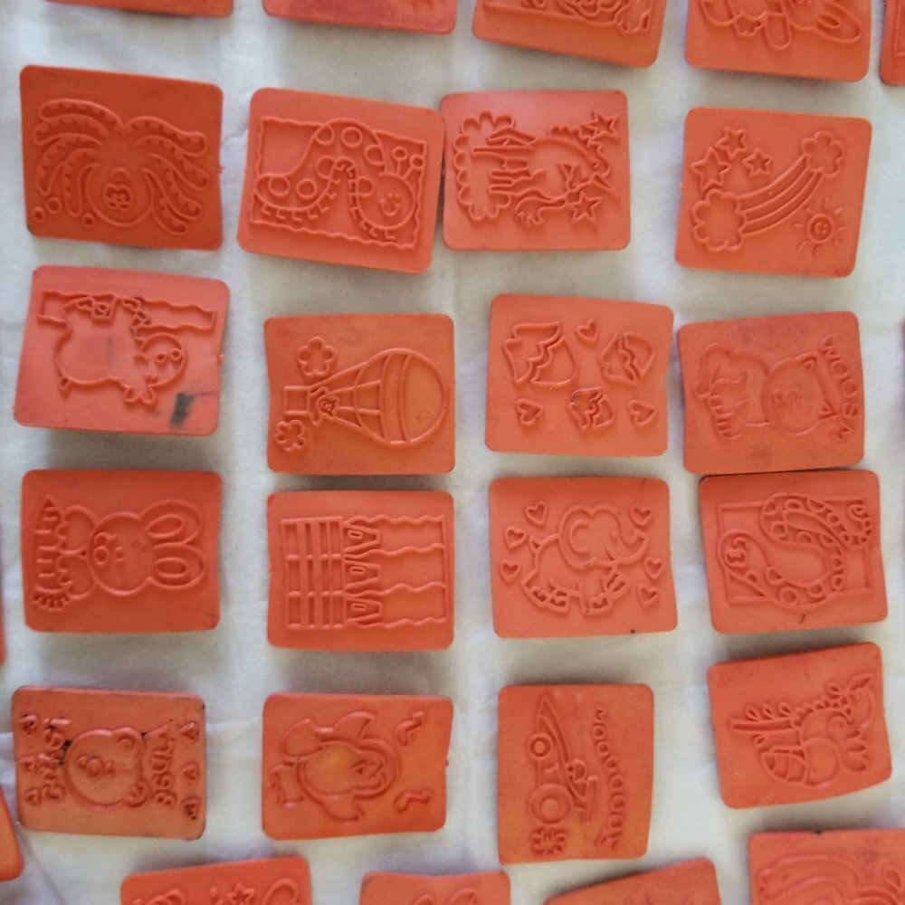 47 Vintage rubber stamps - Picture 3 of 5